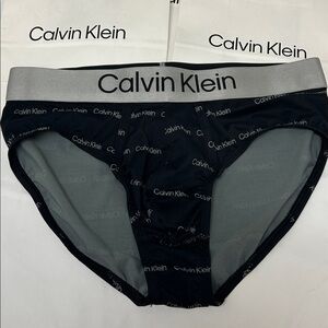 Calvin Klein | Brushed Microfiber Stretch Hip in black cK logo new